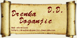 Drenka Doganjić vizit kartica